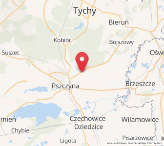 Map of Jankowice, Silesia