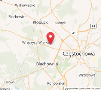 Map of Kalej, Silesia