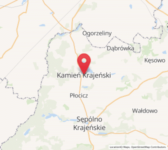 Map of Kamień Krajeński, Kujawsko-Pomorskie