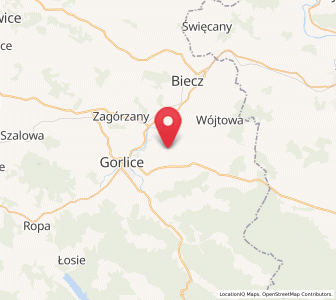 Map of Kobylanka, Lesser Poland