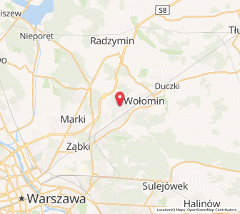 Map of Kobyłka, Mazovia