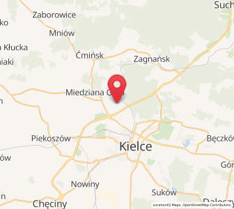 Map of Kostomłoty Pierwsze, Świętokrzyskie