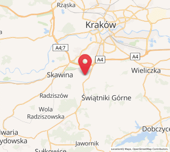 Map of Libertów, Lesser Poland