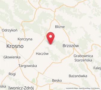 Map of Malinówka, Subcarpathia