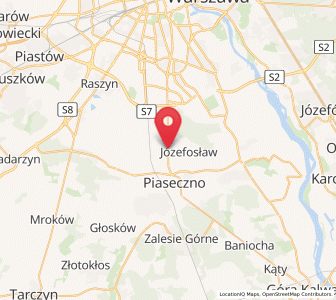 Map of Mysiadło, Mazovia