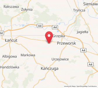 Map of Nowosielce, Subcarpathia