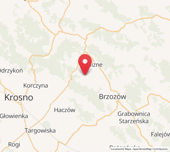 Map of Orzechówka, Subcarpathia