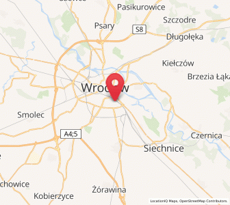 Map of Osiedle Henrykowskie, Lower Silesia