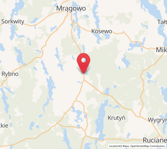 Map of Piecki, Warmia-Masuria
