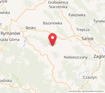 Map of Pielnia, Subcarpathia