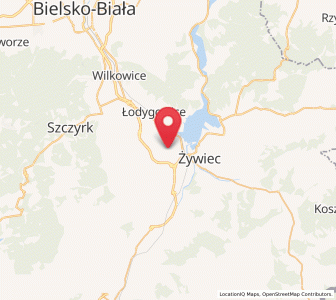 Map of Pietrzykowice, Silesia
