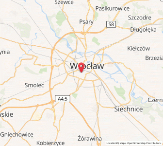 Map of Powstańców Śląskich Zachód-Centrum Południow, Lower Silesia