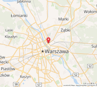 Map of Praga Północ, Mazovia