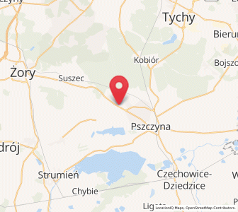 Map of Radostowice, Silesia