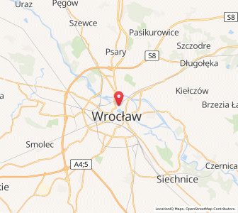 Map of Rejon placu Świętego Macieja, Lower Silesia