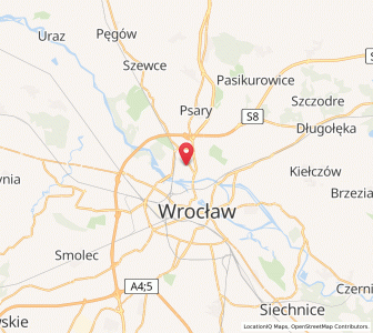 Map of Różanka-Polanka, Lower Silesia