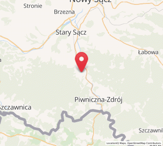 Map of Rytro, Lesser Poland