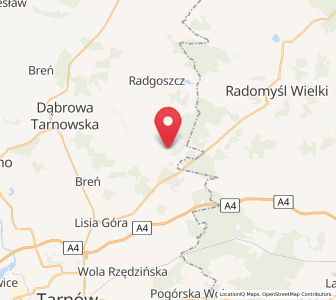 Map of Smyków, Lesser Poland