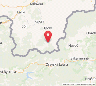 Map of Soblówka, Silesia