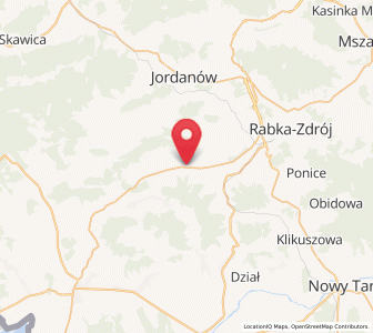 Map of Spytkowice, Lesser Poland