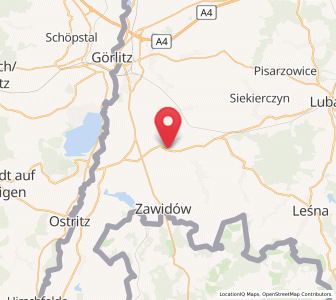 Map of Sulików, Lower Silesia