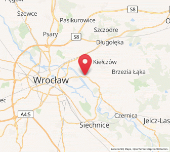 Map of Swojczyce, Lower Silesia