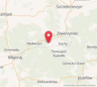 Map of Tereszpol, Lublin