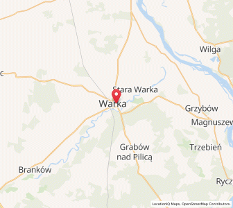Map of Warka, Mazovia
