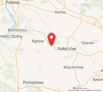 Map of Wąwolnica, Lublin