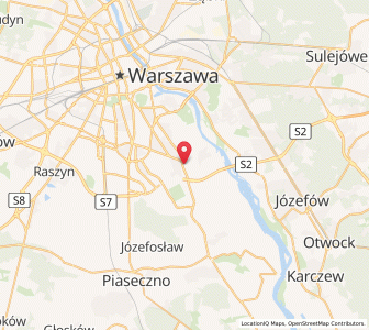 Map of Wilanów, Mazovia