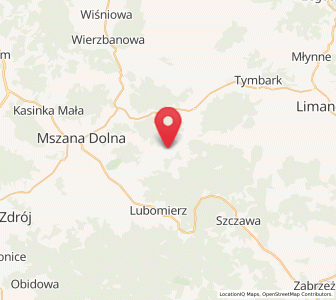 Map of Wilczyce, Lesser Poland