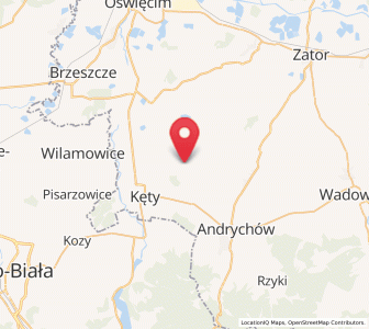 Map of Witkowice, Lesser Poland