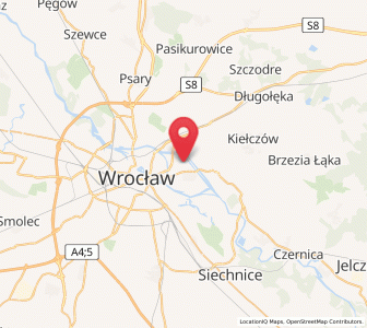Map of Zalesie i Stadion, Lower Silesia