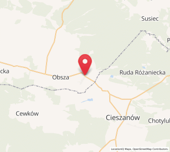 Map of Zamch, Lublin
