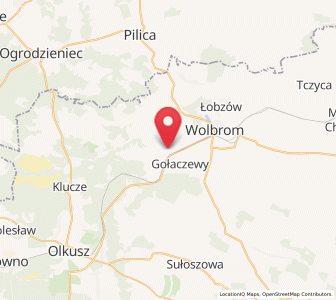 Map of Zarzecze, Lesser Poland