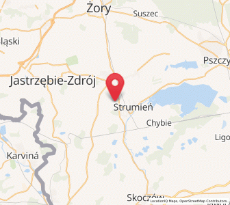 Map of Zbytków, Silesia