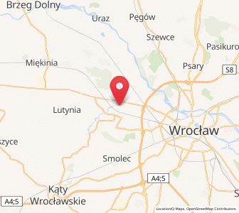 Map of Złotniki, Lower Silesia