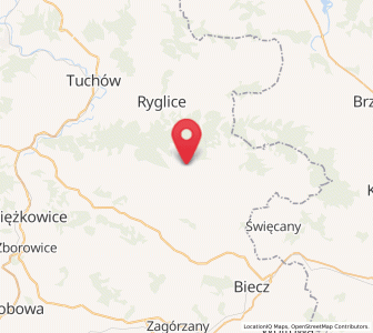 Map of Żurowa, Lesser Poland