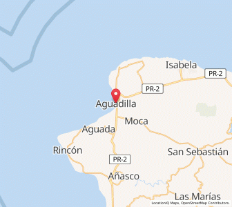 Map of Aguadilla