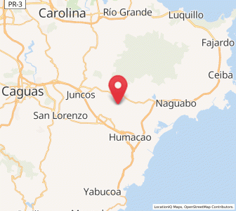 Map of Boqueron, Las Piedras