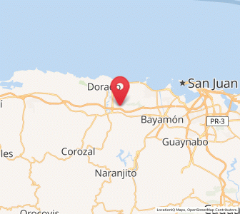 Map of Campanilla, Toa Baja