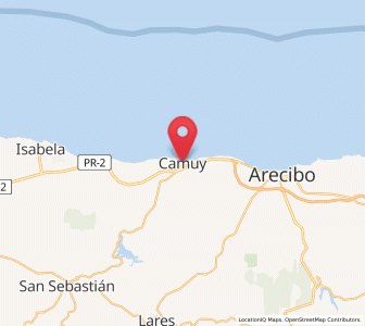 Map of Camuy