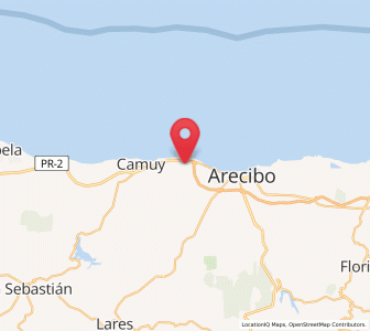 Map of Carrizales, Hatillo
