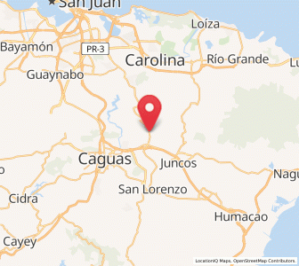 Map of Celada, Gurabo