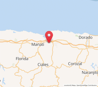 Map of Coto Norte, Vega Baja