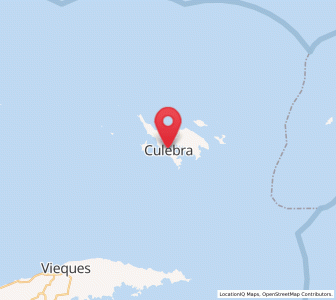 Map of Culebra