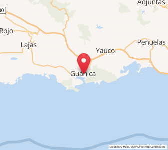 Map of Guánica