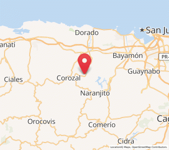 Map of H. Rivera Colon, Toa Alta