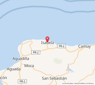 Map of Isabela