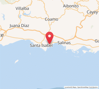 Map of Jauca, Santa Isabel